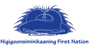 Nigigoonsiminikaaning First Nation logo