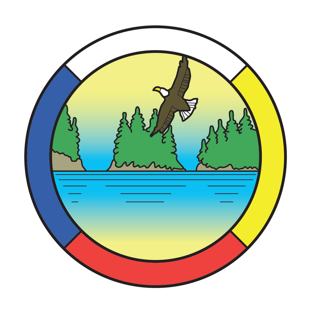 Niisaachewan Anishinaabe Nation logo