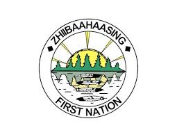 Zhiibaahaasing First Nation logo