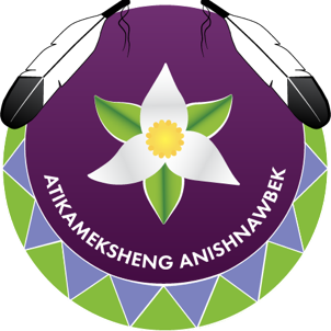 Atikameksheng Anishnawbek logo