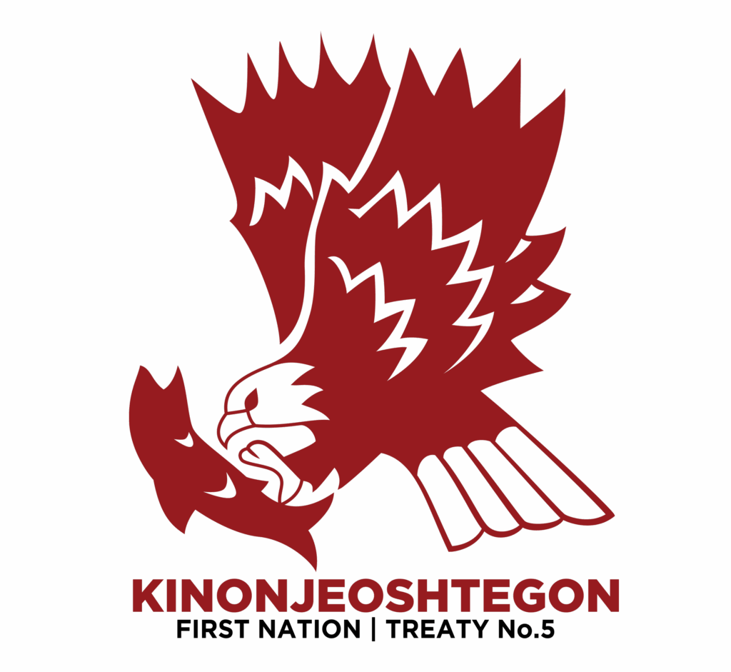 Kinonjeoshtegon First Nation logo