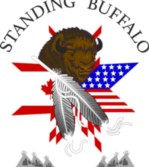 Standing Buffalo logo